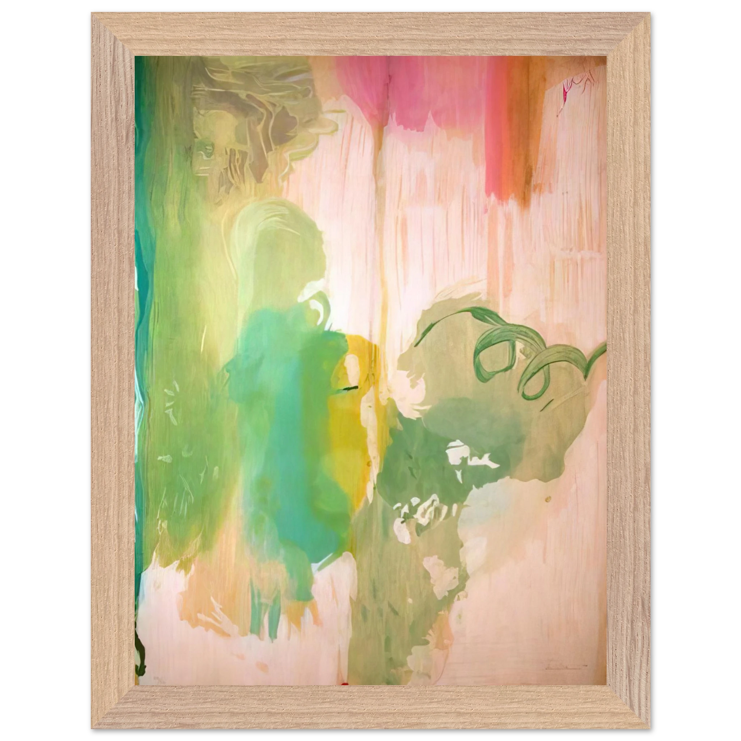 Helen Frankenthaler - Snow Pines - 2004 Wall art - A1 (59.4 x 84.1  cm) - Fine Art Poster-canvas - -