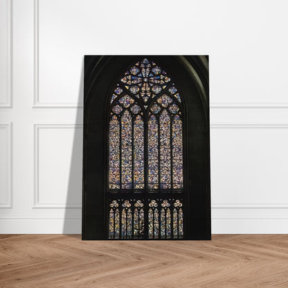 COLOGNE CATHEDRAL WINDOW 2007 - Gerhard Richter Brushed Aluminum Print - 70x100 cm / 28x40 inches | Gerhard Richter Aluminum Print | Gerhard Richter Prints
