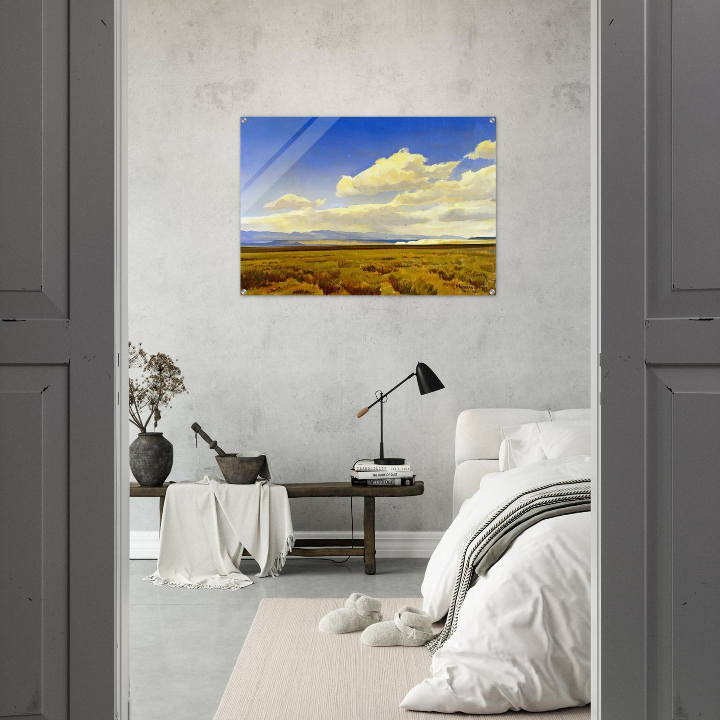 WIND OF WYOMING 1936 - Maynard Dixon Acrylic Print - 70x100 cm / 28x40″ inches | Maynard Dixon Wall Art | Maynard Dixon Prints
