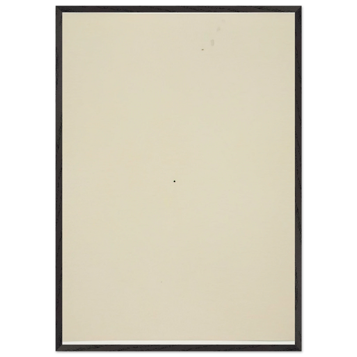 First Conversion - 2003 - Robert Ryman 70x100 cm / 28x40 inches Framed Art Print – Black Wooden Frame