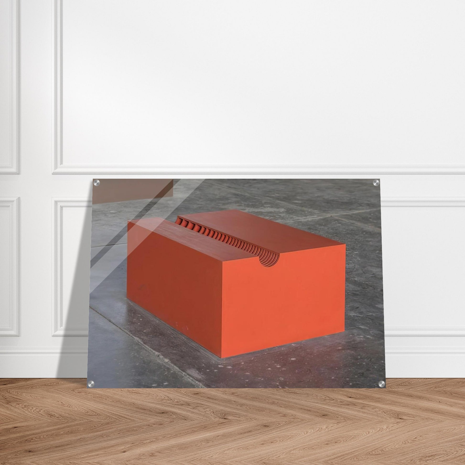 Untitled The Block - 1963 - Donald Judd Acrylic Print - 70x100 cm / 28x40″ inches