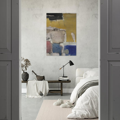 Albuquerque #9 - Richard Diebenkorn Brushed Aluminum Print - 70x100 cm / 28x40 inches | Richard Diebenkorn Aluminum Print | Richard Diebenkorn Prints