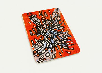 Plate from Les Cantiques Spirituels - 1958 By Alfred Manessier Pack of 10 Post Cards | Alfred Manessier Post Cards | A6 (10.5 x 14.8 cm) - 4.1 x 5.8 inches