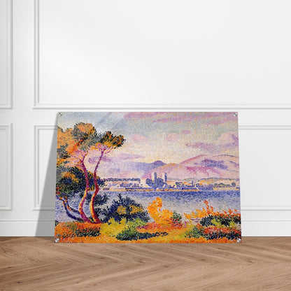 Antibes, Afternoon - Henri-Edmond Cross Acrylic Print - 70x100 cm / 28x40″ inches | Henri-Edmond Cross Wall Art | Henri-Edmond Cross Prints