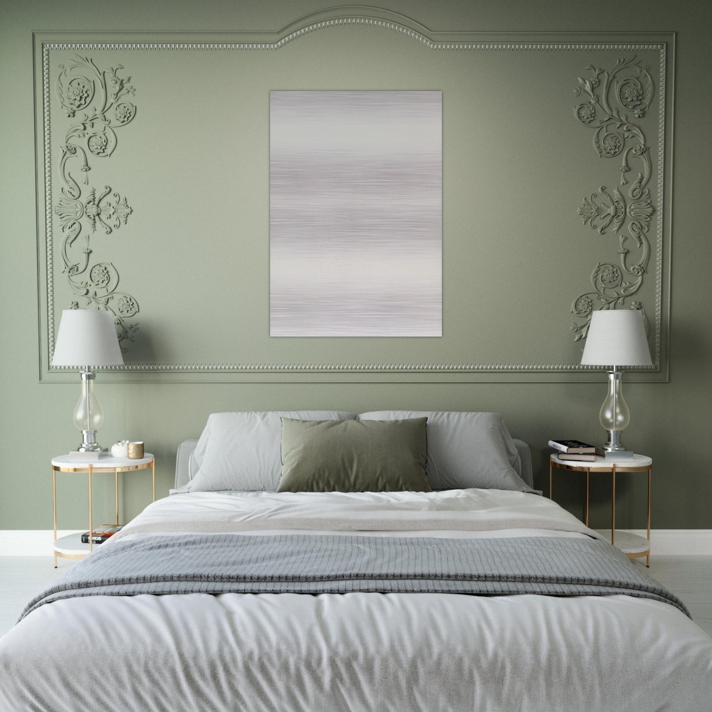 Twin - Robert Ryman Brushed Aluminum Print - 70x100 cm / 28x40 inches | Robert Ryman Aluminum Print | Robert Ryman Prints
