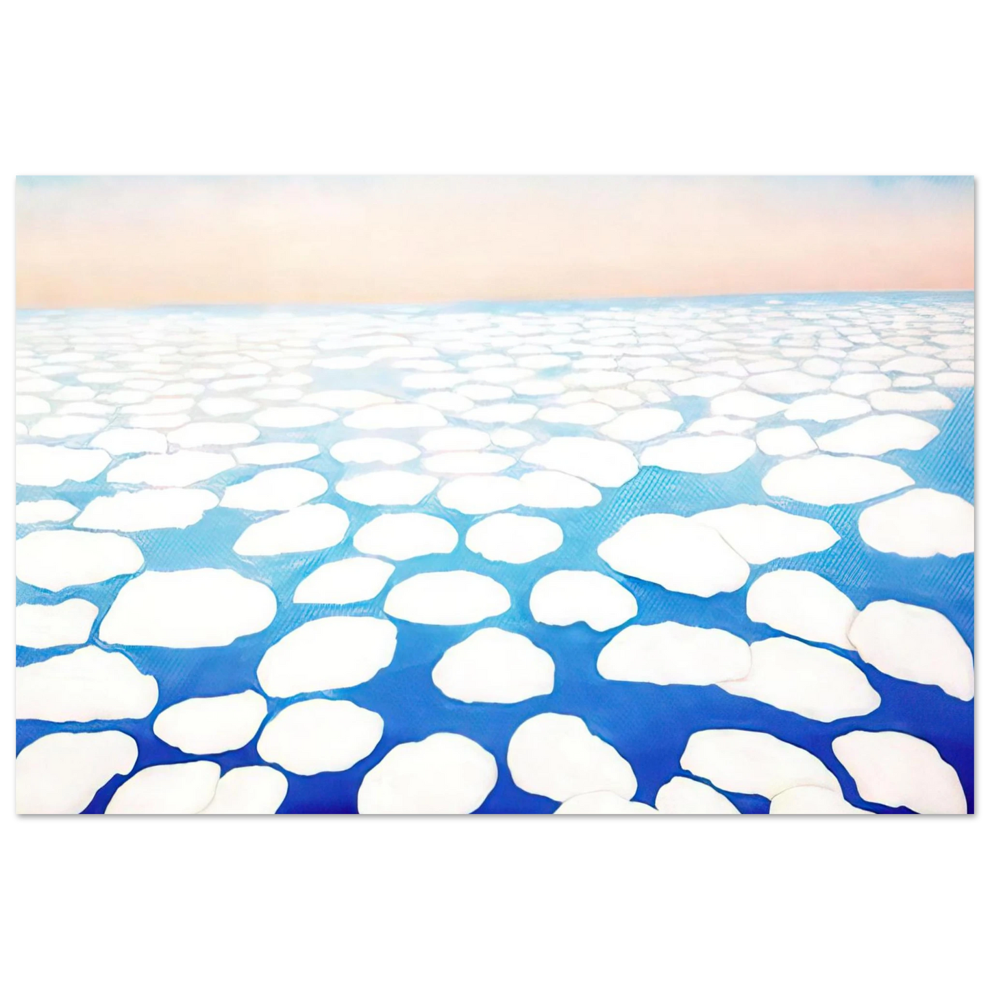 Georgia O'Keeffe - Sky Above the Clouds II Fine Art Poster