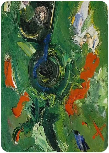 Composition, No.V By Hans Hofmann Pack of 10 Post Cards | Hans Hofmann Post Cards | A6 (10.5 x 14.8 cm) - 4.1 x 5.8 inches
