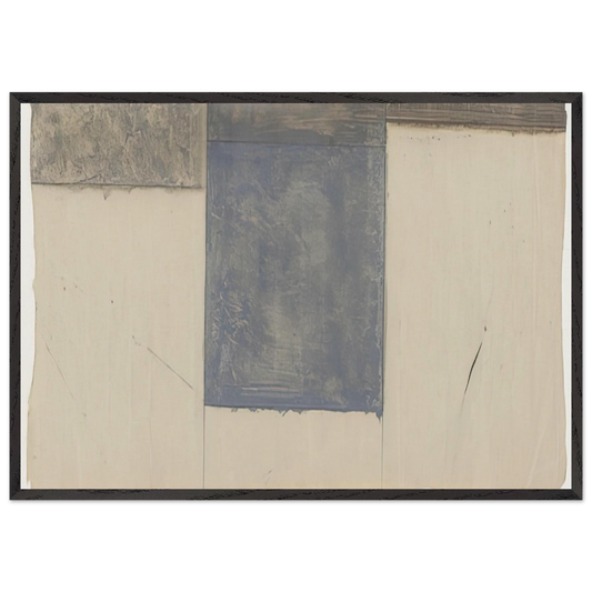 Hydra - 1981 - Brice Marden 70x100 cm / 28x40 inches Framed Art Print – Black Wooden Frame