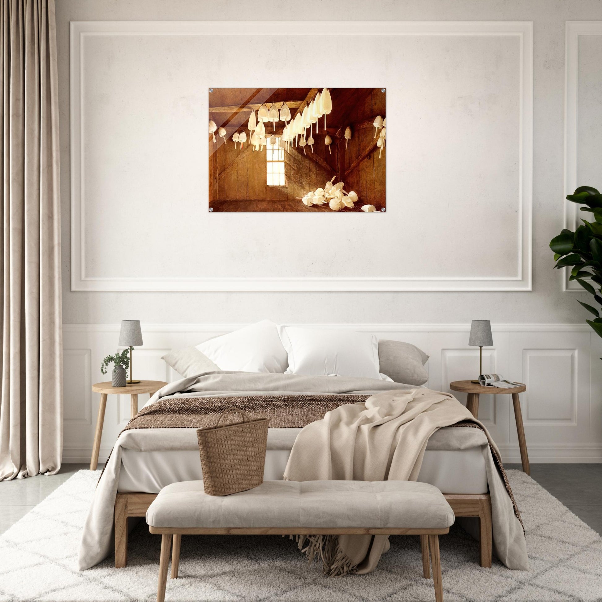 TOMORROW THE OUTER SHOALS - Andrew Wyeth Acrylic Print - 70x100 cm / 28x40″ inches