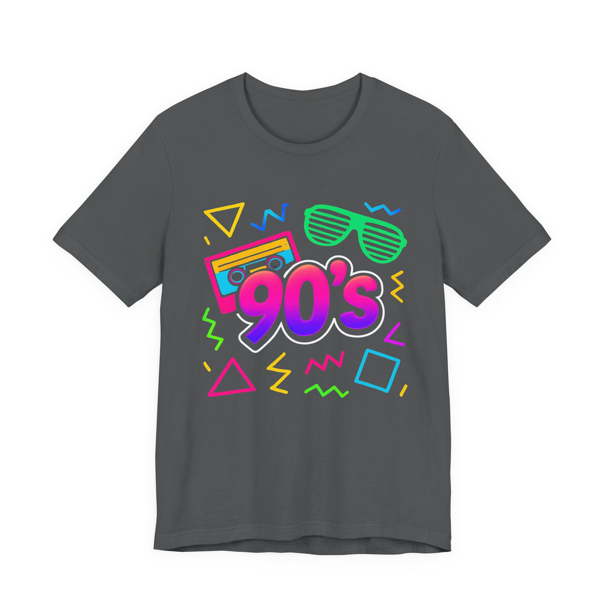 Musique old school des années 90 - ambiance arcade Classique années 90 Rétro Vintage. Années 1990 Les années 90 J'adore les années 90 T-Shirt