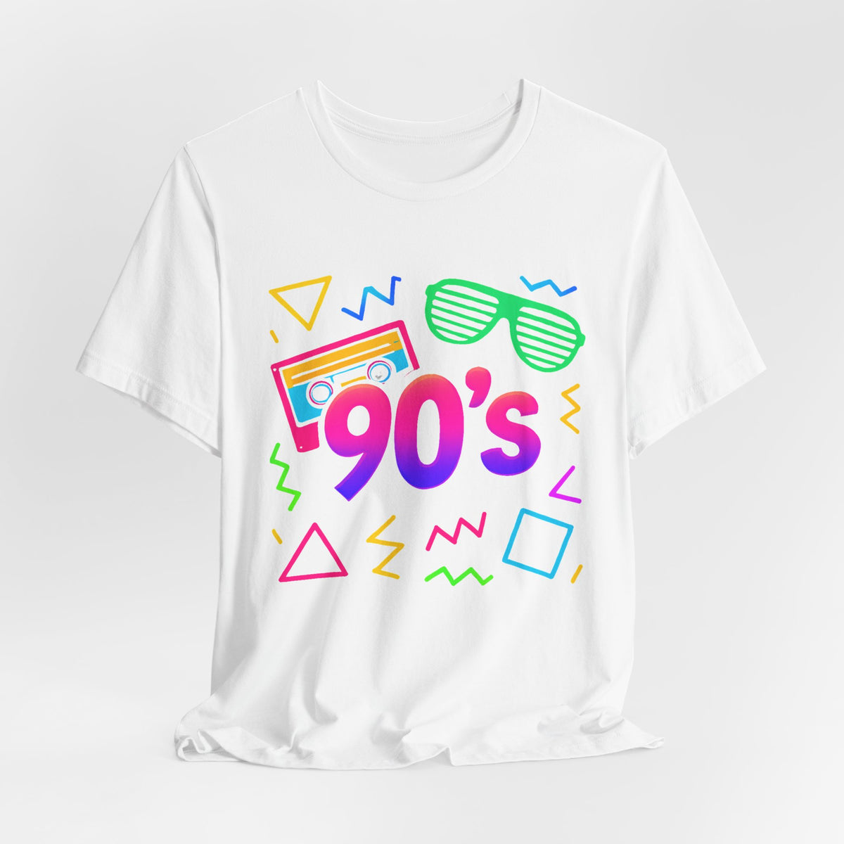 Musique old school des années 90 - ambiance arcade Classique années 90 Rétro Vintage. Années 1990 Les années 90 J'adore les années 90 T-Shirt