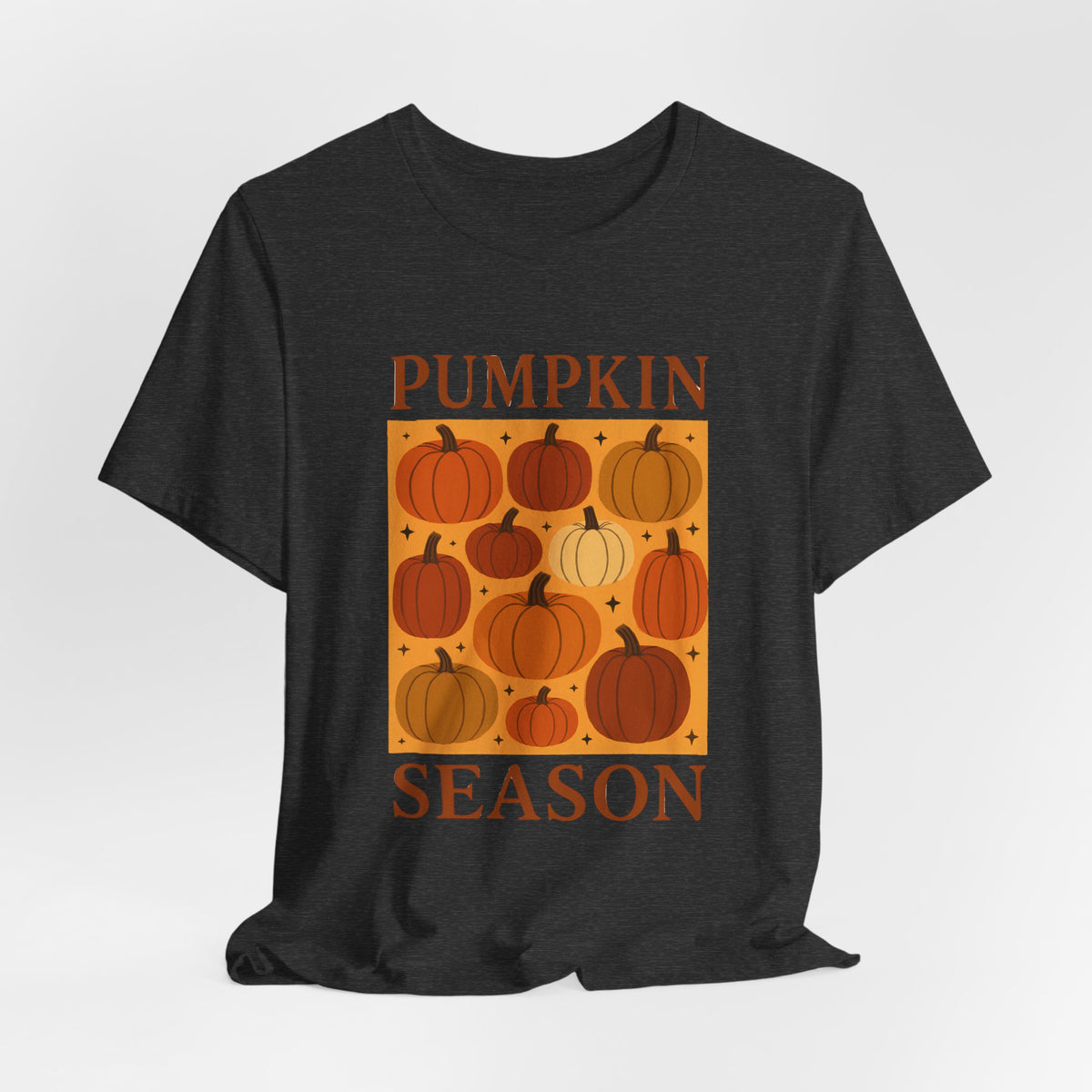 T-shirt de saison des citrouilles pour femmes Boho Citrouille