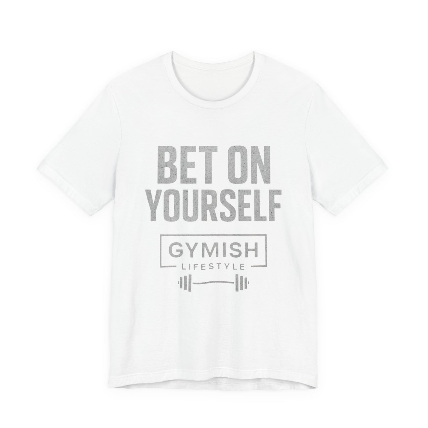 Fitness Tee Motivation - Gymish Mode de Vie Misez sur Vous T-shirts de Sport pour Hommes