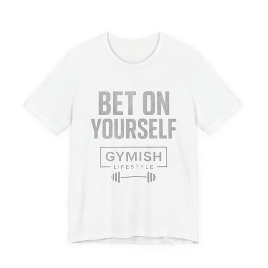Fitness Tee Motivation - Gymish Mode de Vie Misez sur Vous T-shirts de Sport pour Hommes