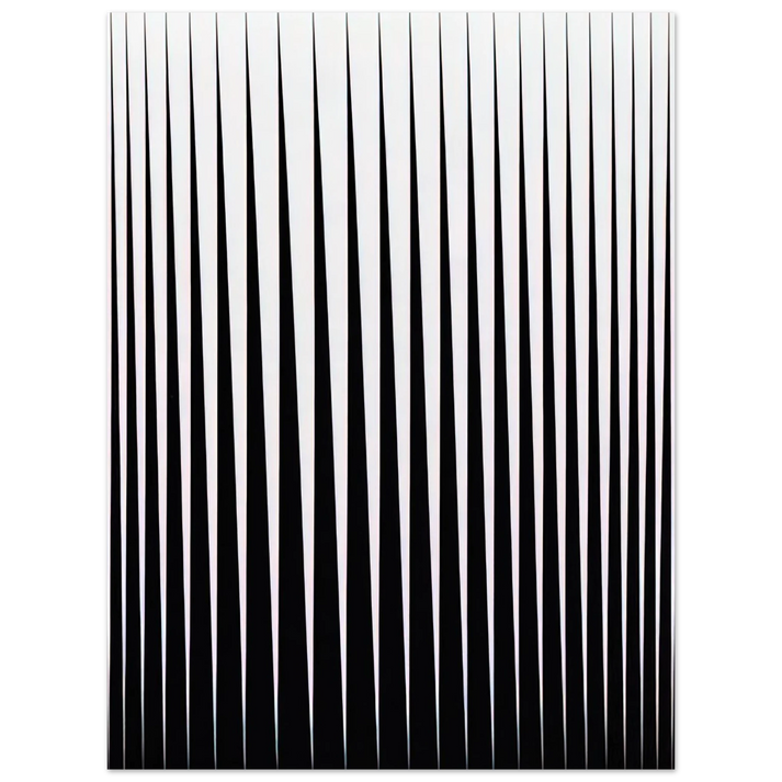 Bridget Riley - BREATHE 1966  75x100 cm / 30x40inches Fine Art Poster