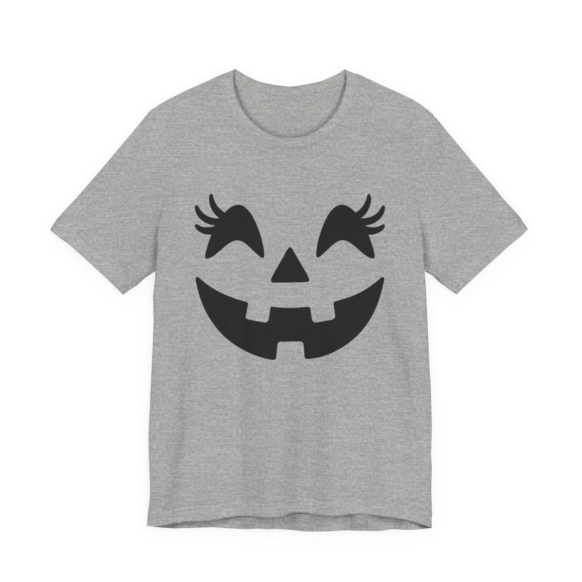 Masque de citrouille Jack O'Lantern Cils Halloween Femmes Filles T-Shirt