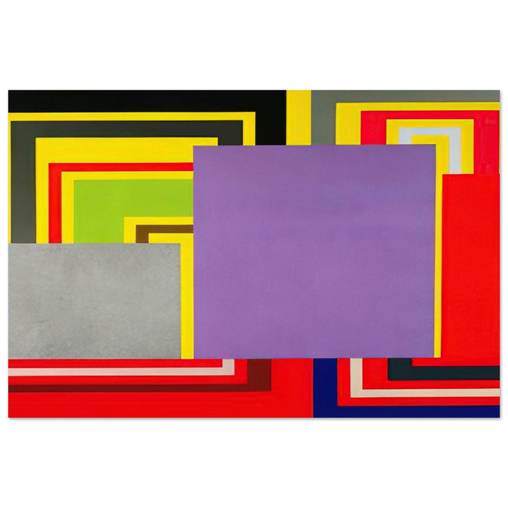 Cartoon Network - 1997 - Peter Halley Art Prints - 100x150 cm / 40x60″ inches | Peter Halley Poster | Peter Halley Prints