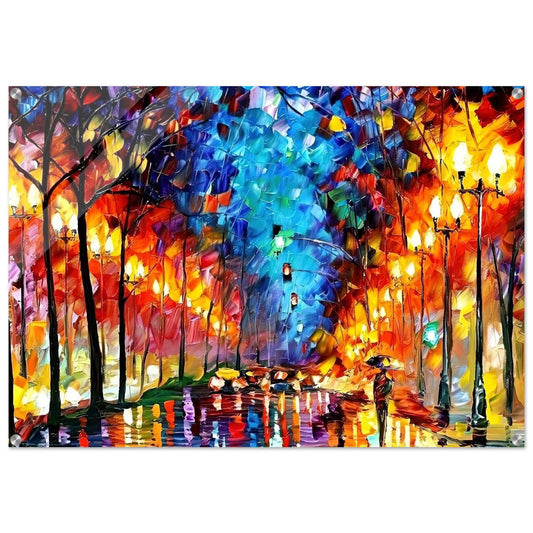 Leonid Afremov - Leonid Afremov Acrylic Print - 70x100 cm / 28x40″ inches | Leonid Afremov Wall Art | Leonid Afremov Prints