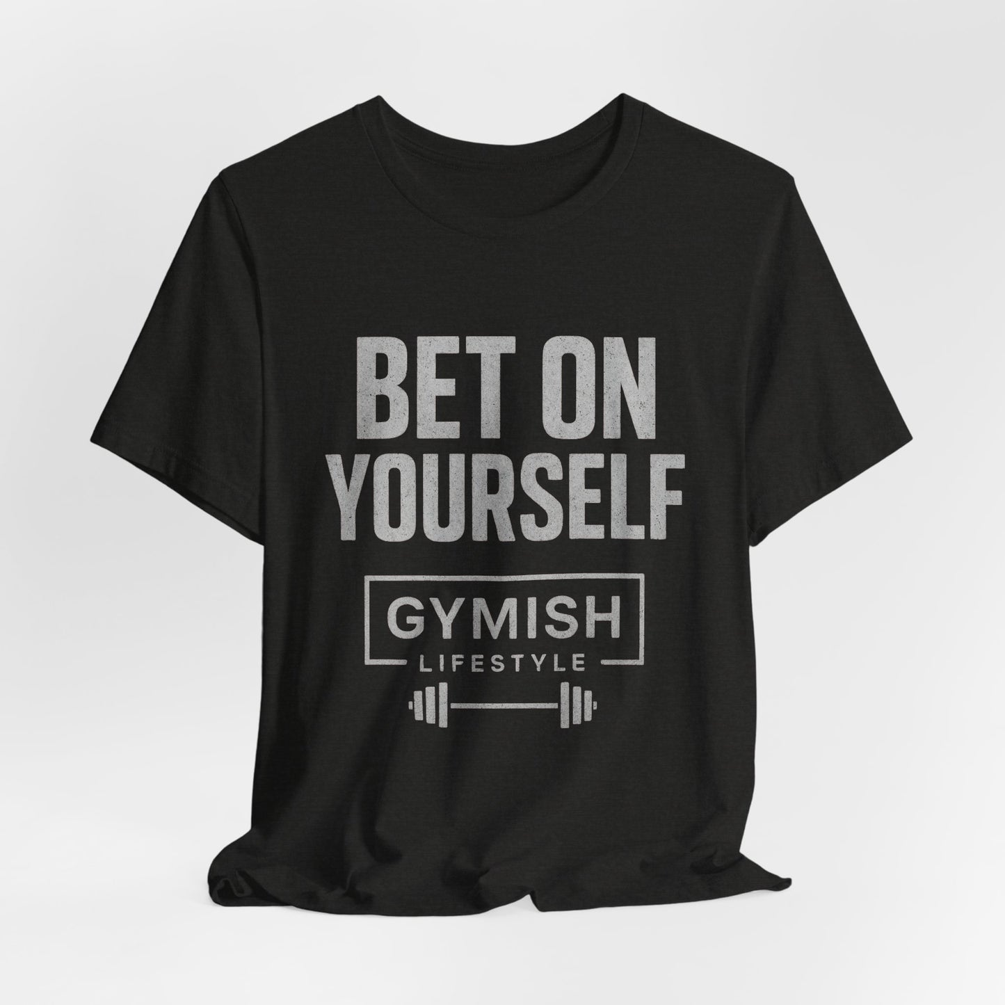 Fitness Tee Motivation - Gymish Mode de Vie Misez sur Vous T-shirts de Sport pour Hommes