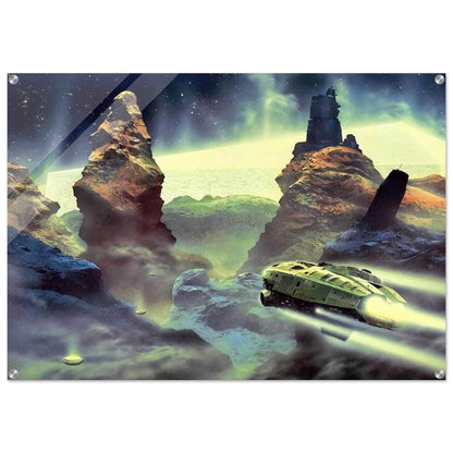 Chris Foss - Chris Foss Acrylic Print - 70x100 cm / 28x40″ inches | Chris Foss Wall Art | Chris Foss Prints