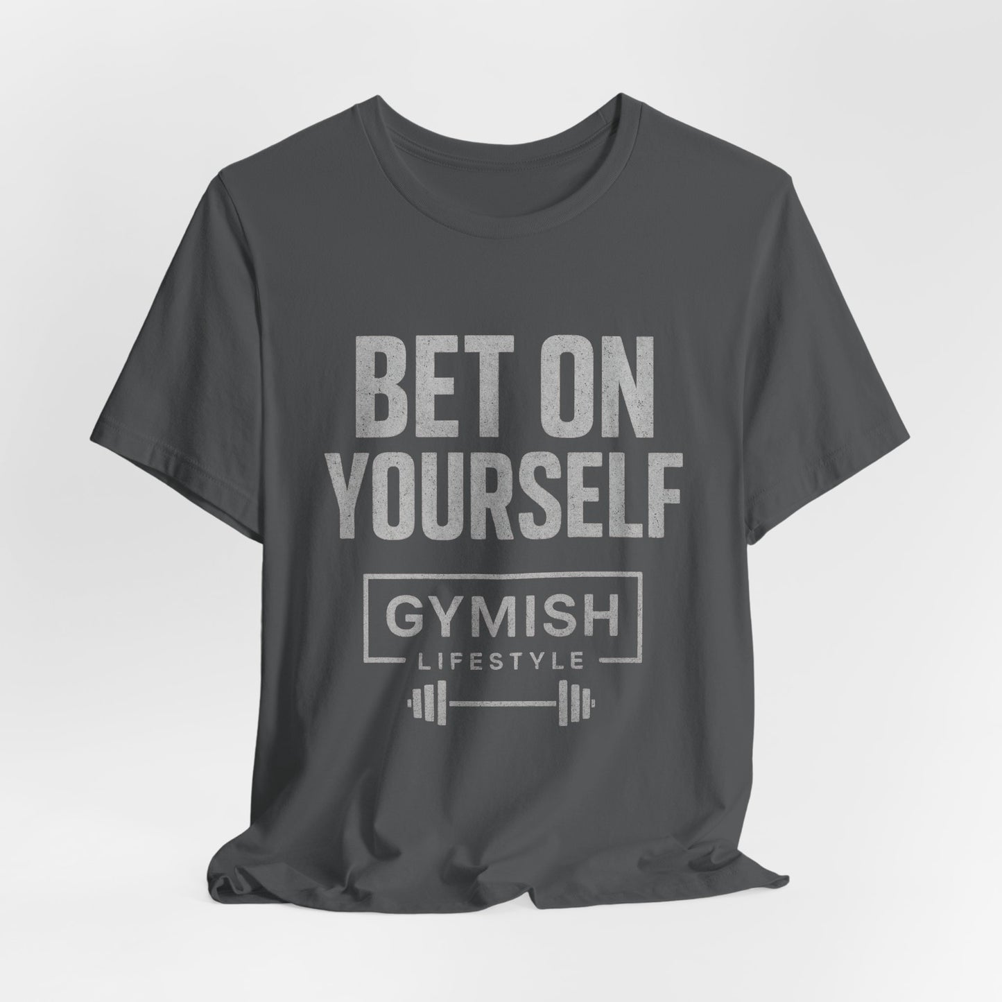 Fitness Tee Motivation - Gymish Mode de Vie Misez sur Vous T-shirts de Sport pour Hommes