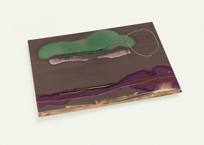 Madrid, 1984- By Helen Frankenthaler Pack of 10 Post Cards | Helen Frankenthaler Post Cards | A6 (10.5 x 14.8 cm) - 4.1 x 5.8 inches