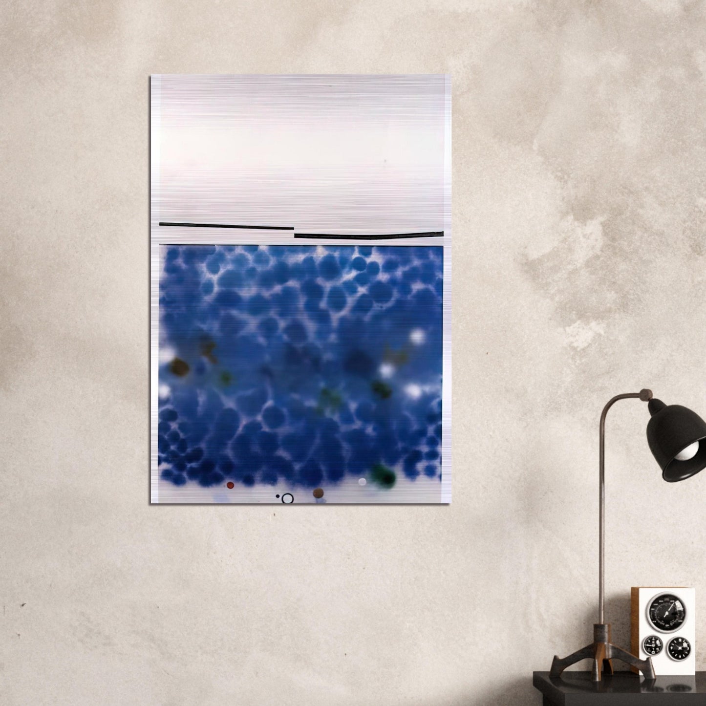 THE STARRY NIGHT 1987 - Victor Pasmore Brushed Aluminum Print - 70x100 cm / 28x40 inches | Victor Pasmore Aluminum Print | Victor Pasmore Prints