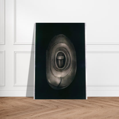 UNTITLED 1964 - Lee Bontecou Brushed Aluminum Print - 70x100 cm / 28x40 inches | Lee Bontecou Aluminum Print | Lee Bontecou Prints
