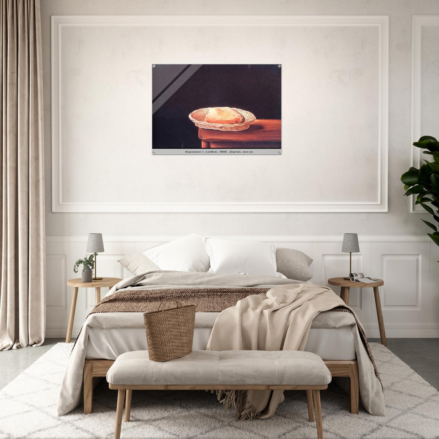 THE BREAD BASKET - Salvador Dali Acrylic Print - 70x100 cm / 28x40″ inches | Salvador Dali Wall Art | Salvador Dali Prints