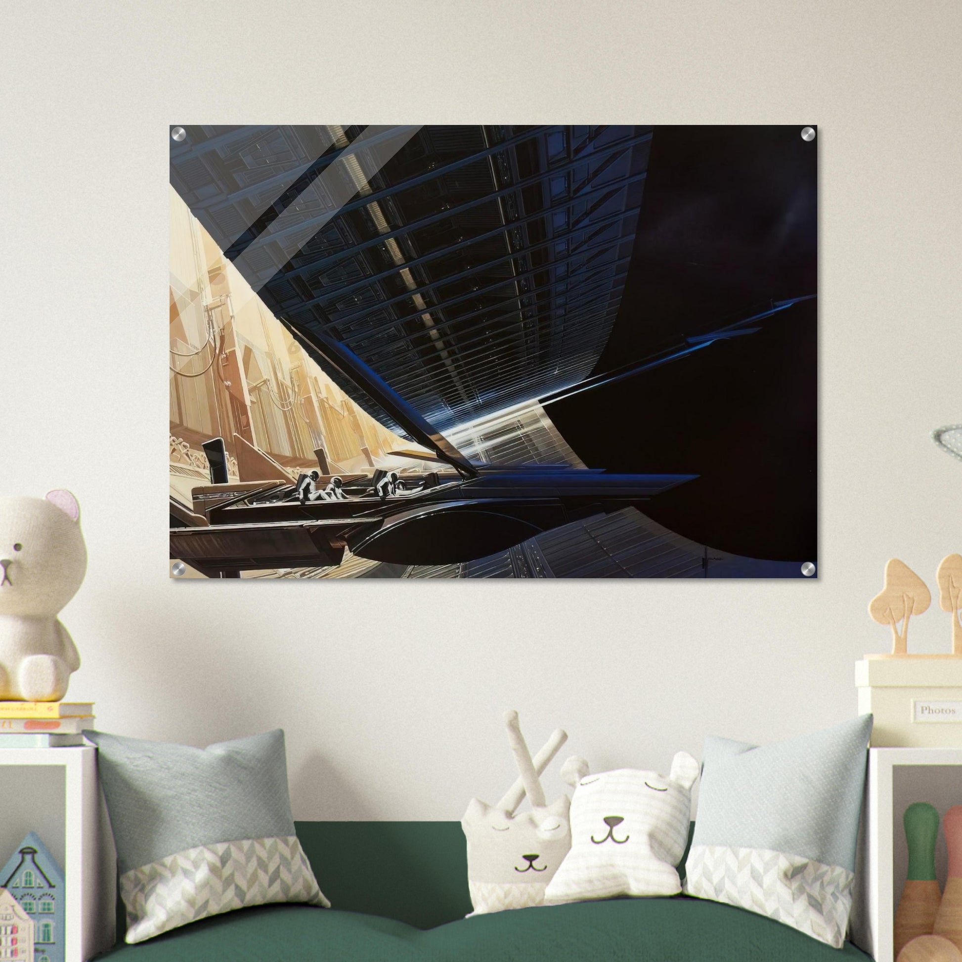 Syd Mead - Syd Mead Acrylic Print - 70x100 cm / 28x40″ inches | Syd Mead Wall Art | Syd Mead Prints