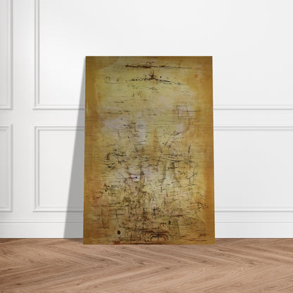VOL D OISEAUX 1954 - Zao Wou-Ki Brushed Aluminum Print - 70x100 cm / 28x40 inches | Zao Wou-Ki Aluminum Print | Zao Wou-Ki Prints