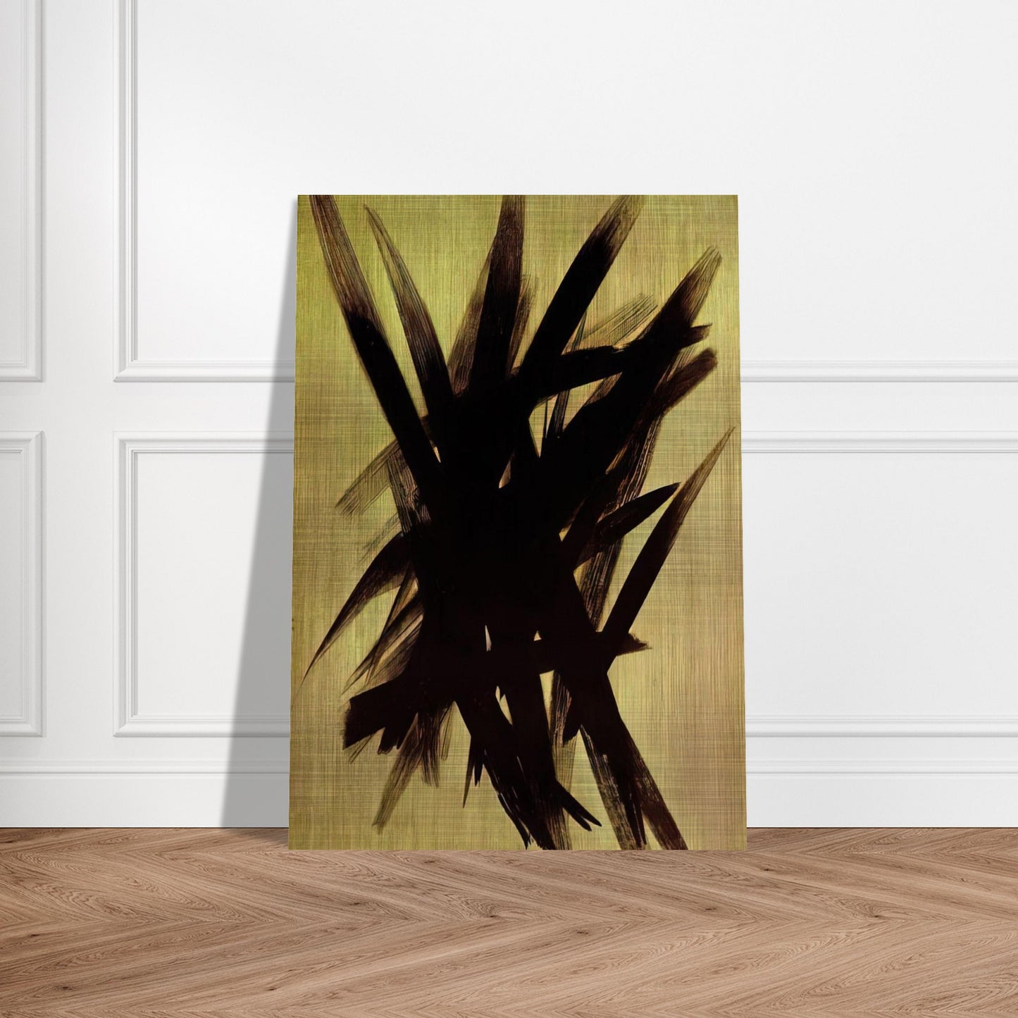 Untitled T1955-23 - 1955 - Hans Hartung Brushed Aluminum Print - 70x100 cm / 28x40 inches | Hans Hartung Aluminum Print | Hans Hartung Prints