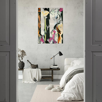 EASTER AND THE TOTEM - Jackson Pollock Brushed Aluminum Print - 70x100 cm / 28x40 inches | Jackson Pollock Aluminum Print | Jackson Pollock Prints