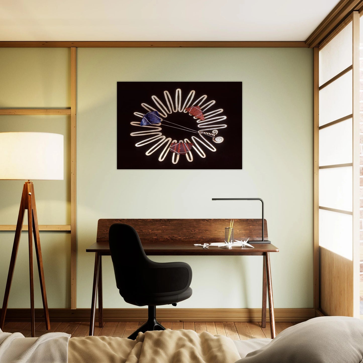 BROOCH 1938 - Alexander Calder Brushed Aluminum Print - 70x100 cm / 28x40 inches | Alexander Calder Aluminum Print | Alexander Calder Prints