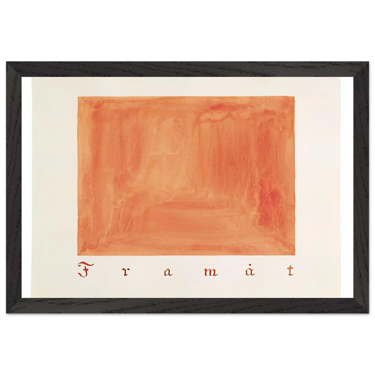 Hilma af Klint - FORWARDS PARCIFAL SERIES GROUP 2 SECTION 4 THE CONVOLUTE OF THE PHYSICAL PLANE 1916 Wall art - 13x18 cm / 5x7 Inches - Premium Wooden Framed Poster With Fine Art Paper - Black frame