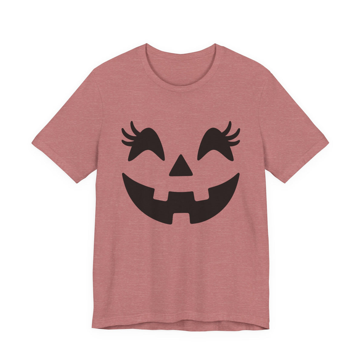 Masque de citrouille Jack O'Lantern Cils Halloween Femmes Filles T-Shirt