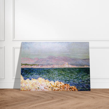 The Gulf of Antibes - claude monet Brushed Aluminum Print - 70x100 cm / 28x40 inches | claude monet Aluminum Print | claude monet Prints