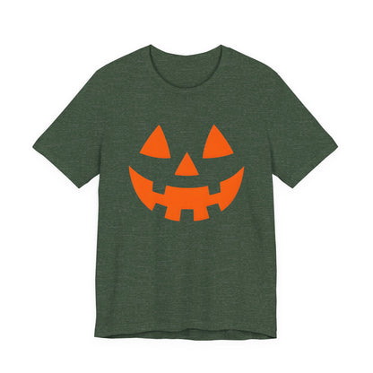 T-Shirt Vintage Visage de Citrouille Jack o'Lantern
