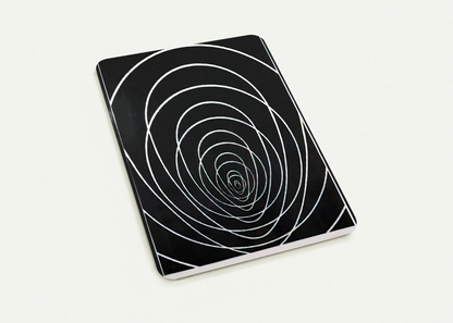 Concentric Space - 1969 By Clarence Holbrook Carter Pack of 10 Post Cards | Clarence Holbrook Carter Post Cards | A6 (10.5 x 14.8 cm) - 4.1 x 5.8 inches
