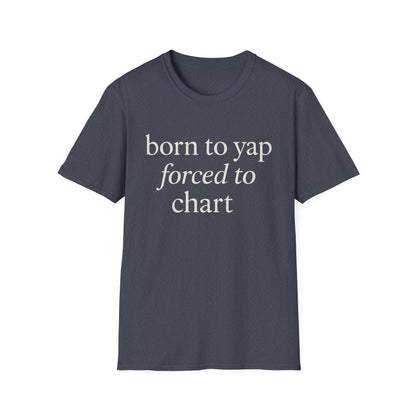 Né pour aboyer, condamné à dessiner des cartes, T-shirt drôle pour infirmières, cadeau humoristique médical pour IA, IA, IA, T-shirt pour amoureux des chiens