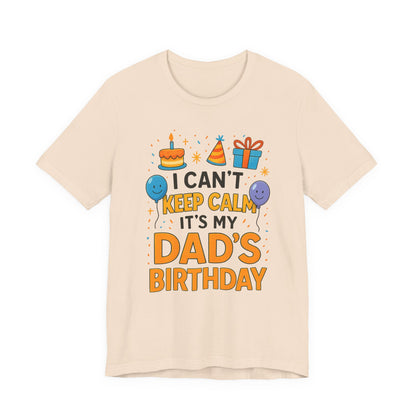 cadeau d'anniversaire pour papa
Je ne peux pas rester calme, c'est l'anniversaire de mon père
Joyeux anniversaire Papa