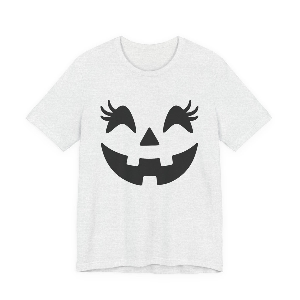 Masque de citrouille Jack O'Lantern Cils Halloween Femmes Filles T-Shirt