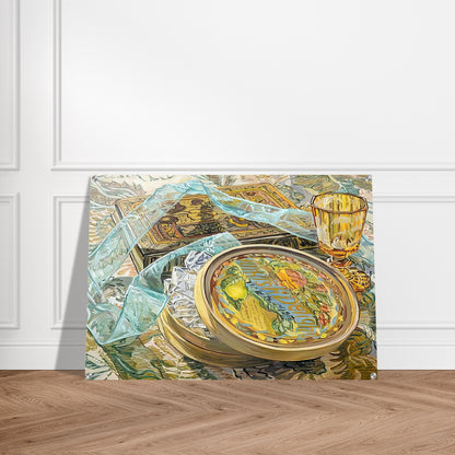 TURKISH DELIGHT 2003 - Janet Fish Acrylic Print - 70x100 cm / 28x40″ inches