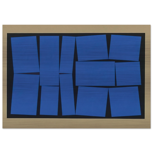 Metaesquema 19 - 1958 - Helio Oiticica Brushed Aluminum Print - 70x100 cm / 28x40 inches | Helio Oiticica Aluminum Print | Helio Oiticica Prints