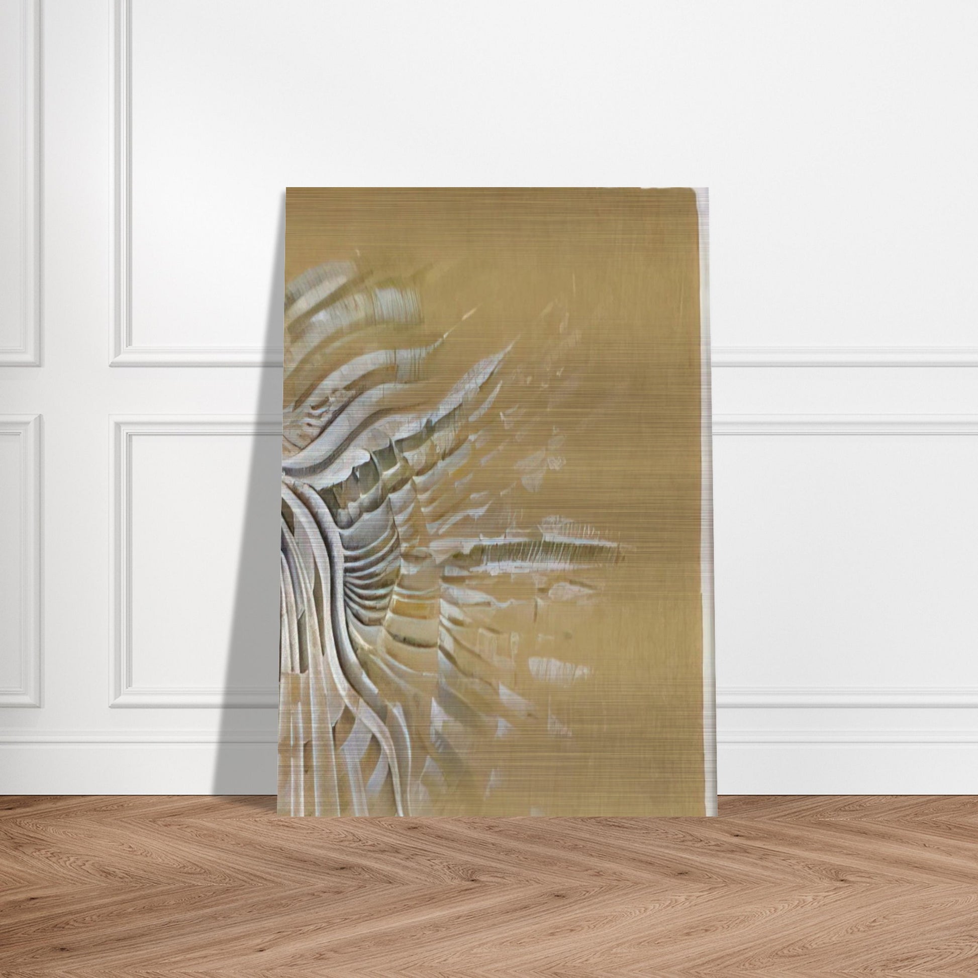 UNTITLED 1982 - Lee Bontecou Brushed Aluminum Print - 70x100 cm / 28x40 inches | Lee Bontecou Aluminum Print | Lee Bontecou Prints