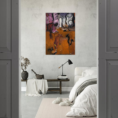 Pallas Athena--Earth - Grace Hartigan Brushed Aluminum Print - 70x100 cm / 28x40 inches | Grace Hartigan Aluminum Print | Grace Hartigan Prints