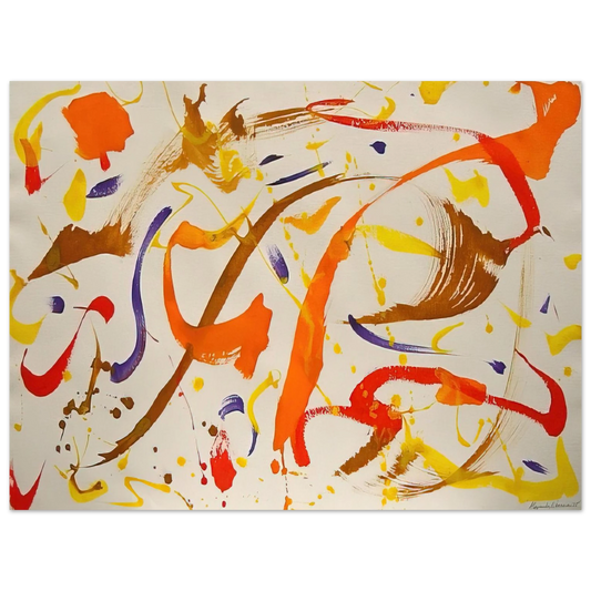 Alexander Liberman - Untitled Abstract - 1975  75x100 cm / 30x40inches Fine Art Poster