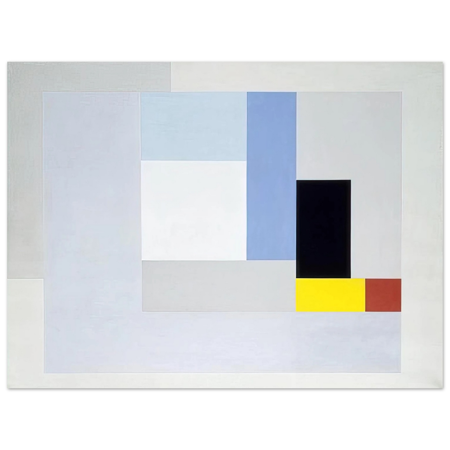 Ben Nicholson - June 1937 painting - 1937  75x100 cm / 30x40inches Fine Art Poster