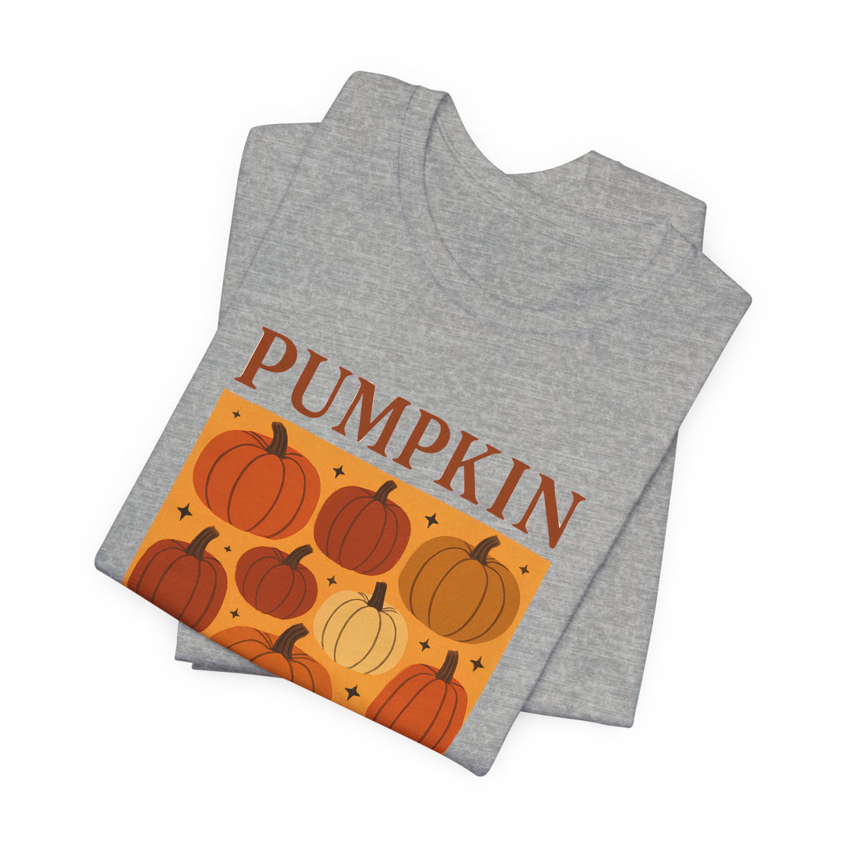 T-shirt de saison des citrouilles pour femmes Boho Citrouille