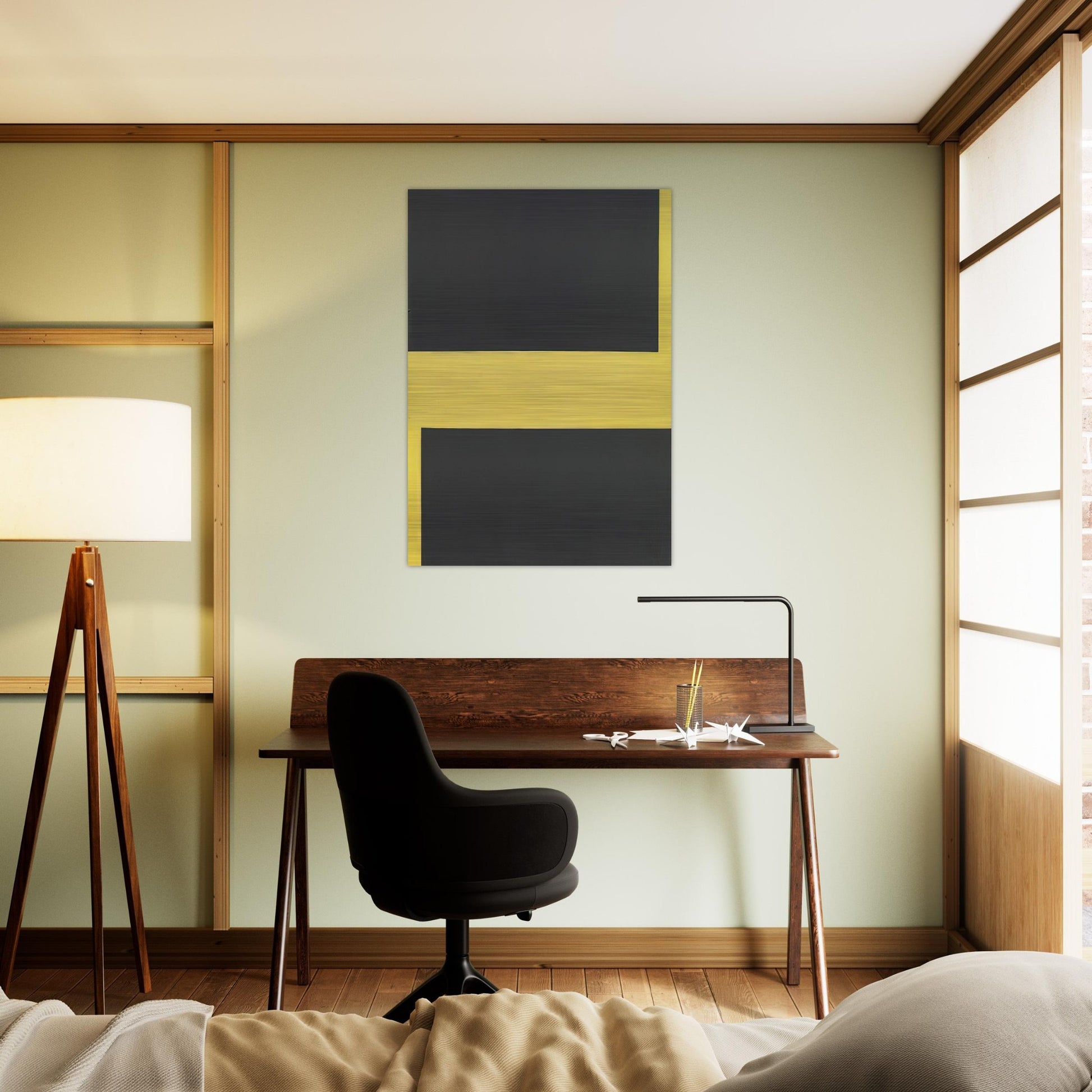 UNTITLED 1964 - BLINKY PALERMO Brushed Aluminum Print - 70x100 cm / 28x40 inches | BLINKY PALERMO Aluminum Print | BLINKY PALERMO Prints